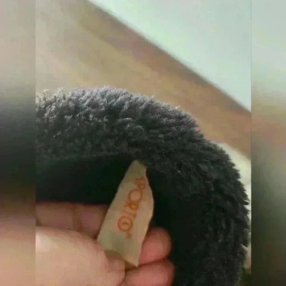 Sporto Quilted Champagne Nylon Winter Bootie with Faux Fur Lining Size 10 - Picture 3 of 11